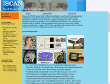 Tablet Screenshot of iscaninc.com